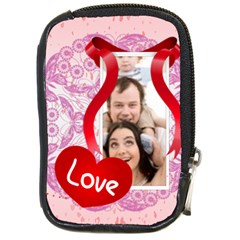 Love of bag - Compact Camera Leather Case Love of bag - Compact Camera Leather Case