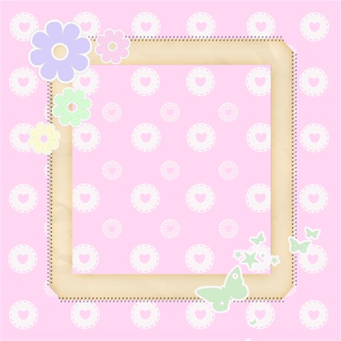 Pretty Lucille Little Girl 12 X 12 Quick Pages By Happylemon 12 x12  Scrapbook Page - 15