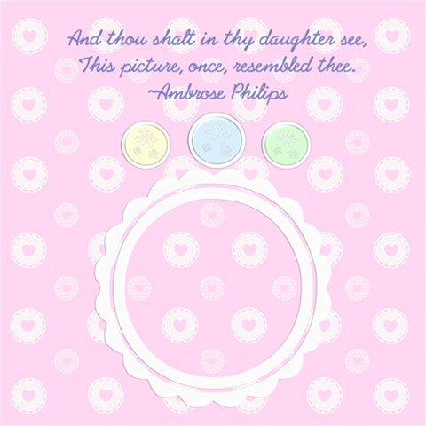 Pretty Lucille Little Girl 12 X 12 Quick Pages By Happylemon 12 x12  Scrapbook Page - 10
