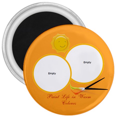 Paint Life In Warm Colours By Trine Front