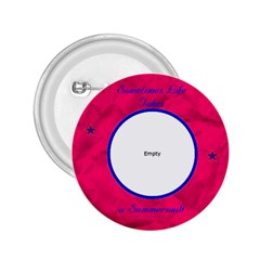 Sometimes life takes a summersault rund - 2.25  Button