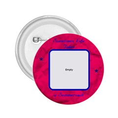 Sometimes life takes a summersault square - 2.25  Button