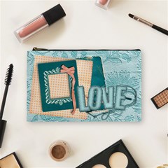 Love Custom Cosmetic Bag (M) - Cosmetic Bag (Medium) Love Custom Cosmetic Bag (M) - Cosmetic Bag (Medium)