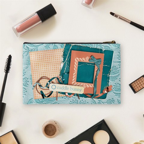 Love Custom Cosmetic Bag (m)  By Mikki Back