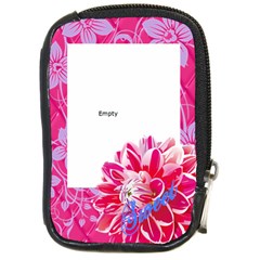 Sweet Flower - Compact Camera Leather Case