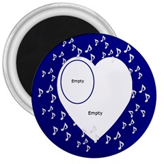 Blue Romance - 3  Magnet