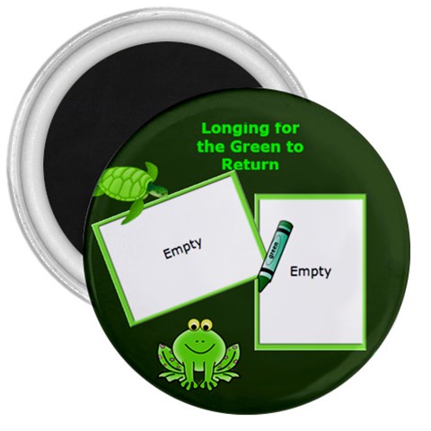 Longing For The Green To Return By Trine Front
