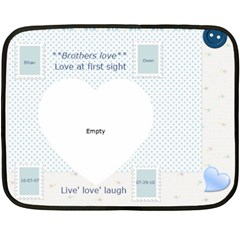 SAMANTHA - 35 x27  Fleece Blanket (Mini)