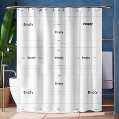 Purple Dots Shower Curtain