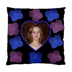 Hydranga Pink and Blue dreaming cushion cover - Standard Cushion Case (One Side) Hydranga Pink and Blue dreaming cushion cover - Standard Cushion Case (One Side)