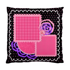 cushion case - 2 sides - little lady (5 styles) - Standard Cushion Case (Two Sides) cushion case - 2 sides - little lady (5 styles) - Standard Cushion Case (Two Sides)