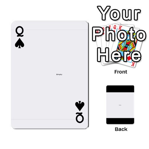 Queen Grents Cards By Laura Front - SpadeQ