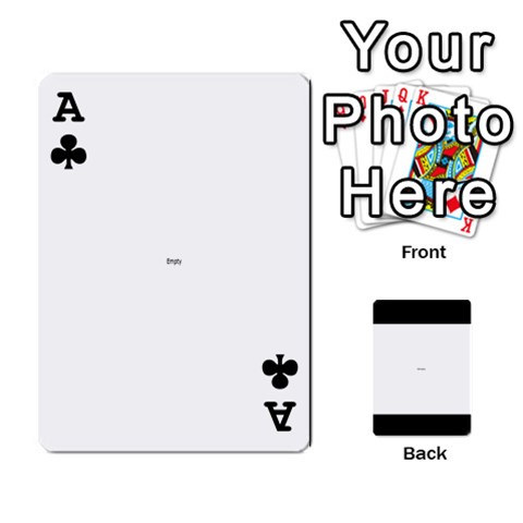 Ace Grents Cards By Laura Front - ClubA