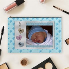 It s A Boy Large Cosmetic Bag - Cosmetic Bag (Large) It s A Boy Large Cosmetic Bag - Cosmetic Bag (Large)