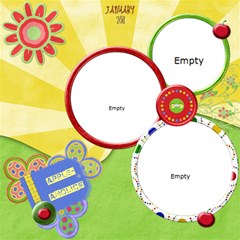 apple scrap page - ScrapBook Page 12  x 12 