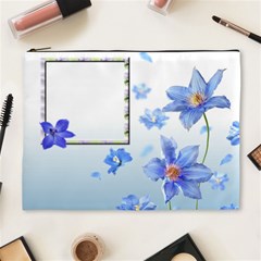 blue cosmetic bag XL - Cosmetic Bag (XL)