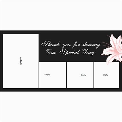 Thank You Cards By Jo 8 x4  Photo Card - 7