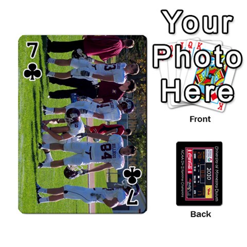 Football Cards By Spg Front - Club7