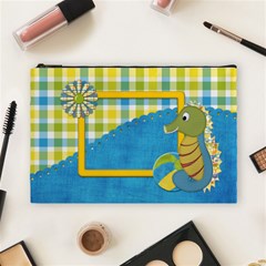 Sunshine Beach Large Cosmetic Bag 1 - Cosmetic Bag (Large)