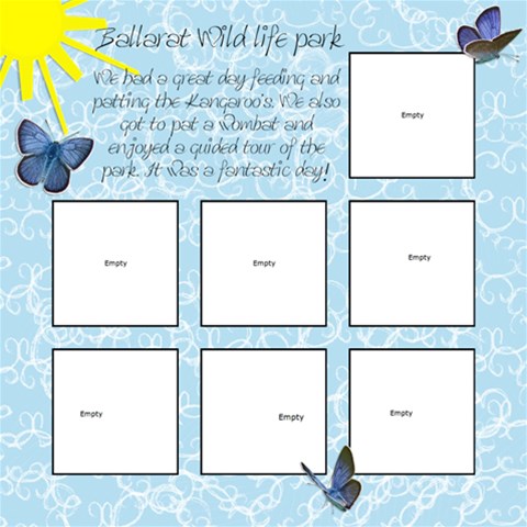 Scrap 2 By Donna Lenard 12 x12  Scrapbook Page - 14
