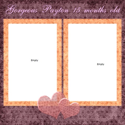 Scrap 2 By Donna Lenard 12 x12  Scrapbook Page - 22