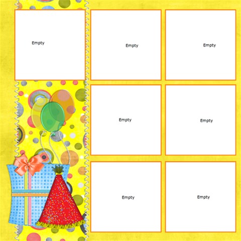 Scrap 2 By Donna Lenard 12 x12 Scrapbook Page - 25 Scrap 2 By Donna Lenard 12 x12 Scrapbook Page - 25