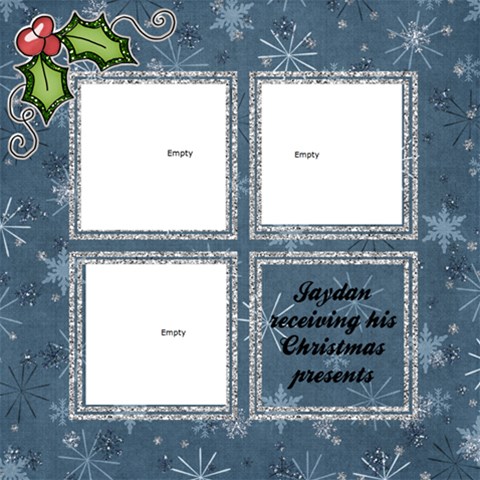 Scrap 2 By Donna Lenard 12 x12  Scrapbook Page - 30