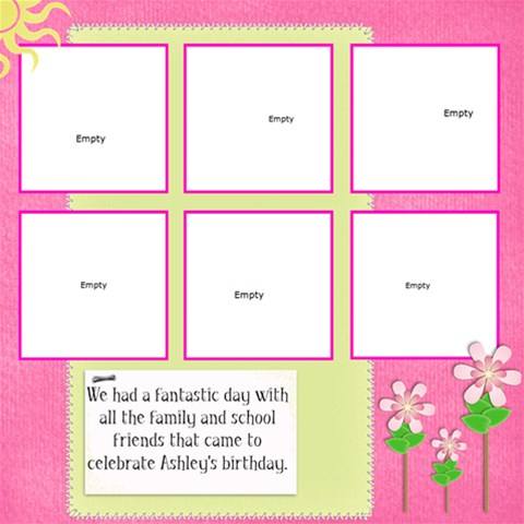Scrap 2 By Donna Lenard 12 x12  Scrapbook Page - 6