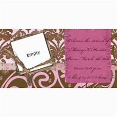 Maceys announcement - 4  x 8  Photo Cards
