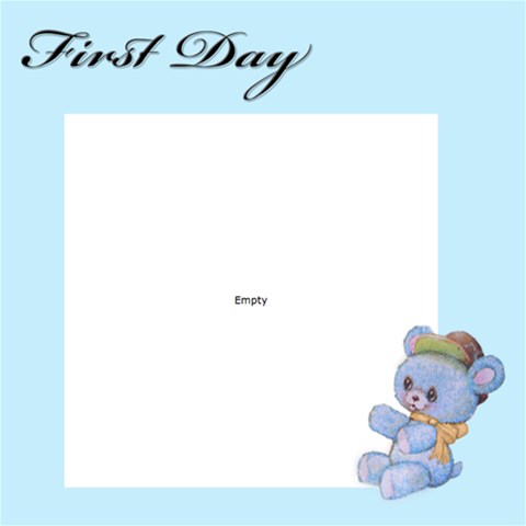 Baby Boy Scrapbook Of First s 12x12, 30 Pages By Deborah 12 x12 Scrapbook Page - 2 Baby Boy Scrapbook Of First s 12x12, 30 Pages By Deborah 12 x12 Scrapbook Page - 2