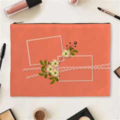 Cosmetic Bag (XL) -Peach Bag