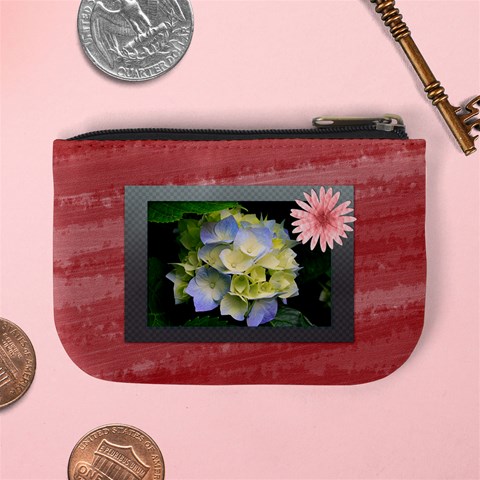 Flower Coins Bag By Clince Back