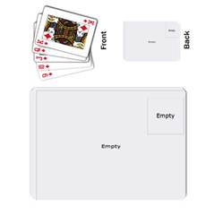 Kment Deck of Cards - Playing Cards Single Design (Rectangle)