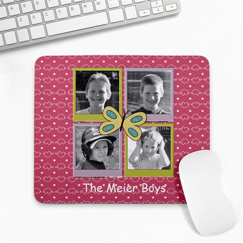 Four Picture Mousepad By Martha Meier Front