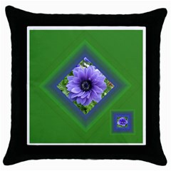 Delightful green Throw Pillow (5 styles) - Throw Pillow Case (Black) Delightful green Throw Pillow (5 styles) - Throw Pillow Case (Black)