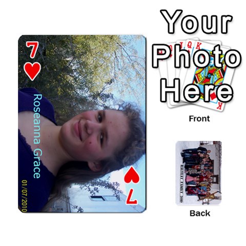 Family Cards By Charis Balyeat Front - Heart7