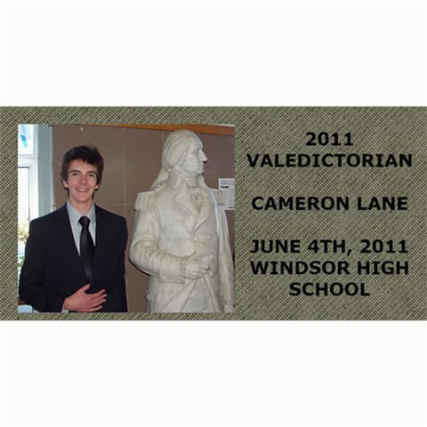 Cameron By Teresa 8 x4  Photo Card - 8