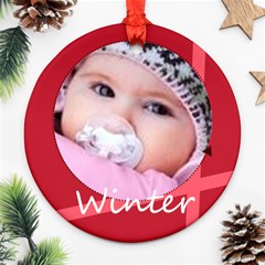 winter - Ornament (Round)
