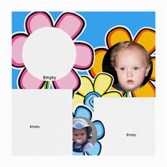 Flowers Meduim Glass Cloth