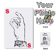 WavingHands spell gesture cards - Playing Cards 54 Designs (Rectangle)