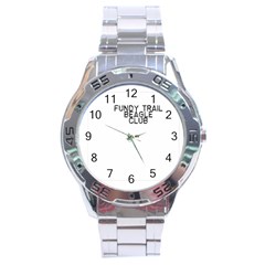 beagle watch for george - Stainless Steel Analogue Watch