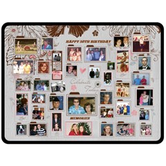 Janet s Blanket - 80  x 56  Fleece Blanket (Large)
