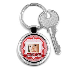 baby girl - Key Chain (Round)