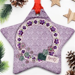 Family, star ornament - Ornament (Star) Family, star ornament - Ornament (Star)
