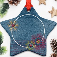 Snowflakes, Family- star ornament - Ornament (Star) Snowflakes, Family- star ornament - Ornament (Star)