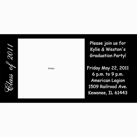 Kyliewes5 By Andrea Webber 8 x4  Photo Card - 8