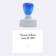 stamp 2 - Rubber Stamp Oval