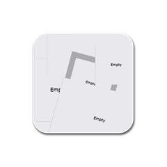kids - Rubber Square Coaster (4 pack)