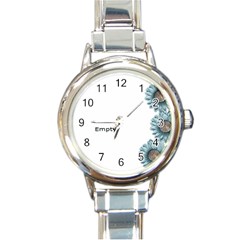 111111 - Round Italian Charm Watch