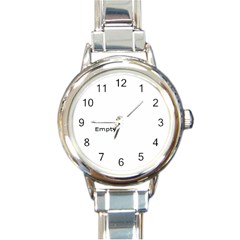 11111111 - Round Italian Charm Watch
